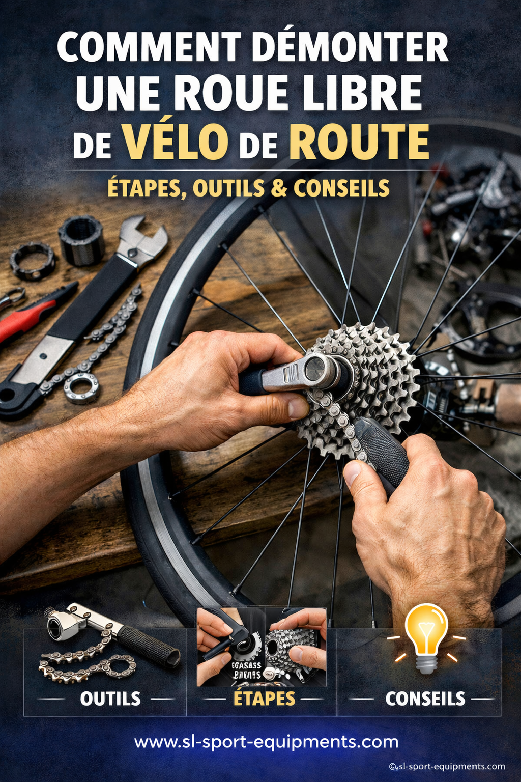 démontage roue libre shimano