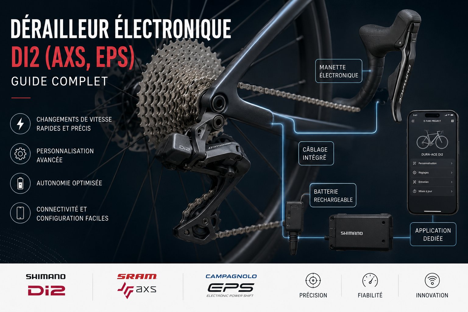 Dérailleur électronique DI2
