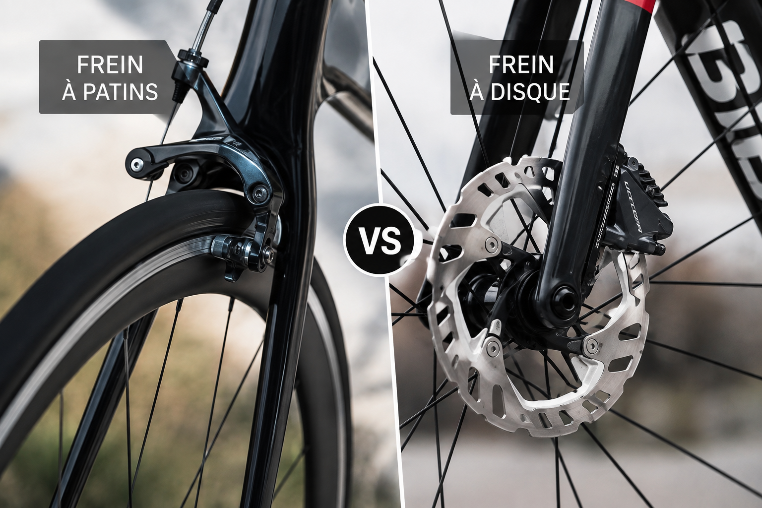 Fourche vélo route occasion contrôle qualité état
