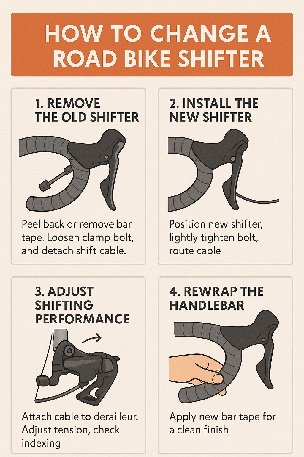 Gear levers change