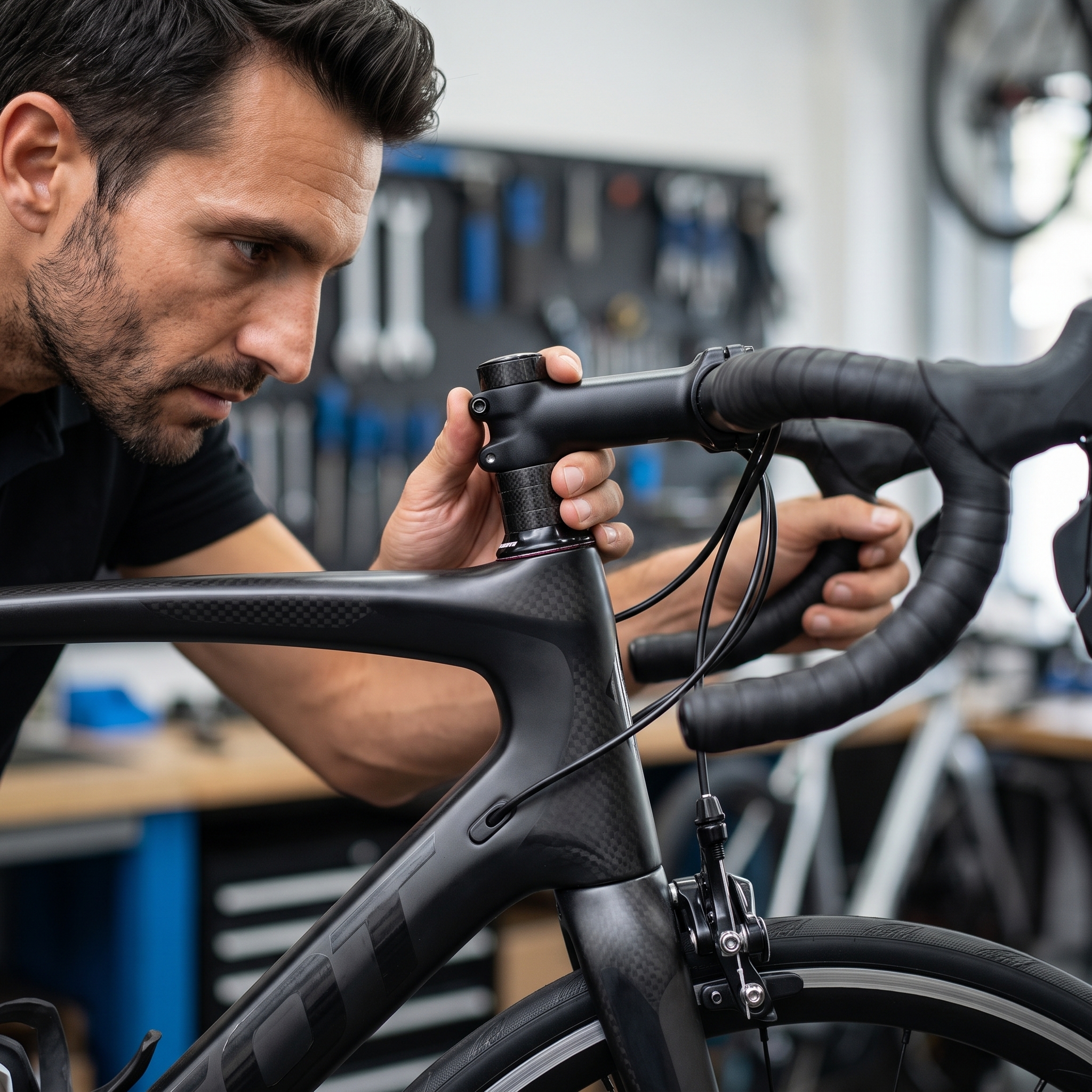 Diagnostic direction vélo dure ou qui craque