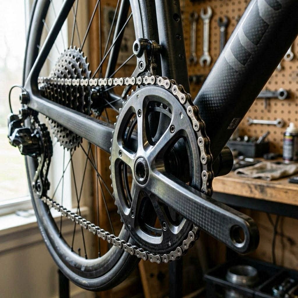 Changer chaine vélo route
