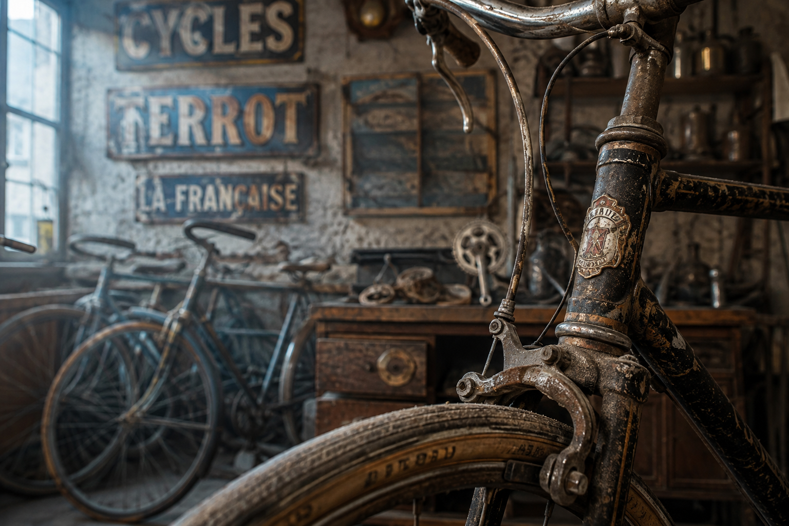 Marques de vélos disparues - logos vintage Motobécane, Peugeot, Gitane, Mercier