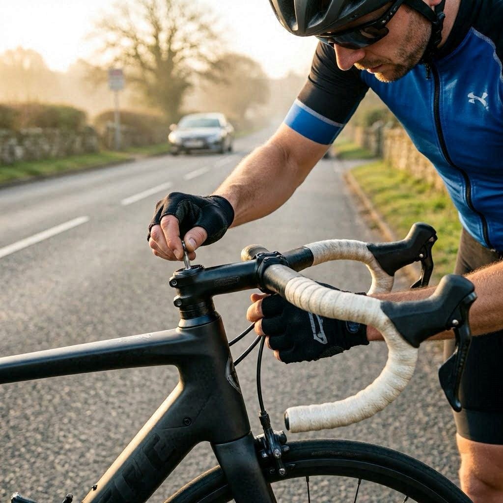 Regler guidon velo route