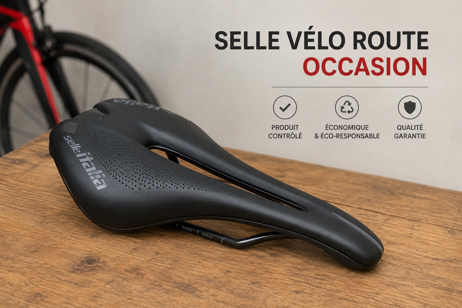 Selle vélo route occasion